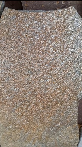 Плитняк златолит серебристый для цоколя, отмостки купить в Республике Дагестан