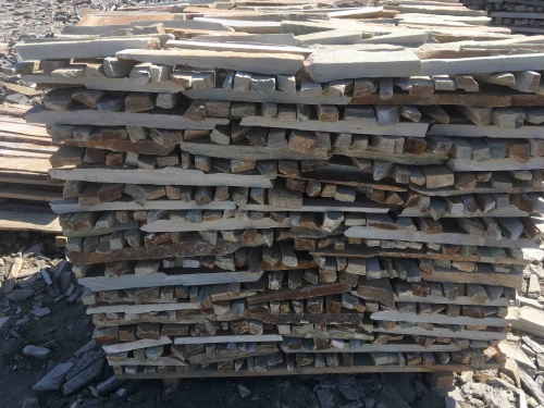 Горбушка златолит золотистый для облицовки купить в Республике Дагестан