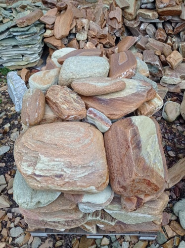 Златолит жёлтый, жёлто-зелёный глыбки и валуны для ланшафтного дизайна купить в Республике Дагестан