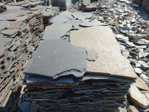 Плитняк серицит облицовочный 10-20мм купить в Республике Дагестан