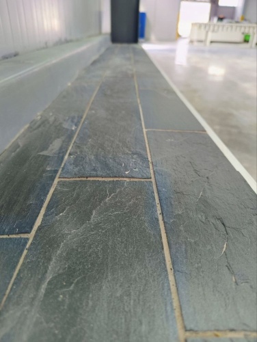 Плитка чёрная из натурального камня фасадная 30 см * 5 см, толщина 7 мм -30 мм купить в Республике Дагестан